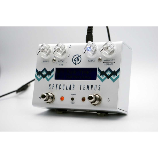 GFI System Specular Tempus Reverb and Delay Effects Pedal
